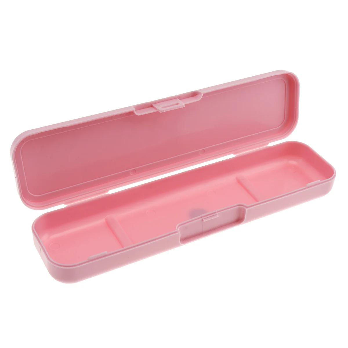 3 Colour Universal Portable PP Conjoined Side Opening Cutlery Receptacle Tableware Storage Box with Fixed Buckle