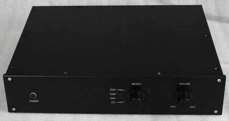 WA19 Aluminum enclosure Preamp chassis Power amplifier case/box size 312*425*90