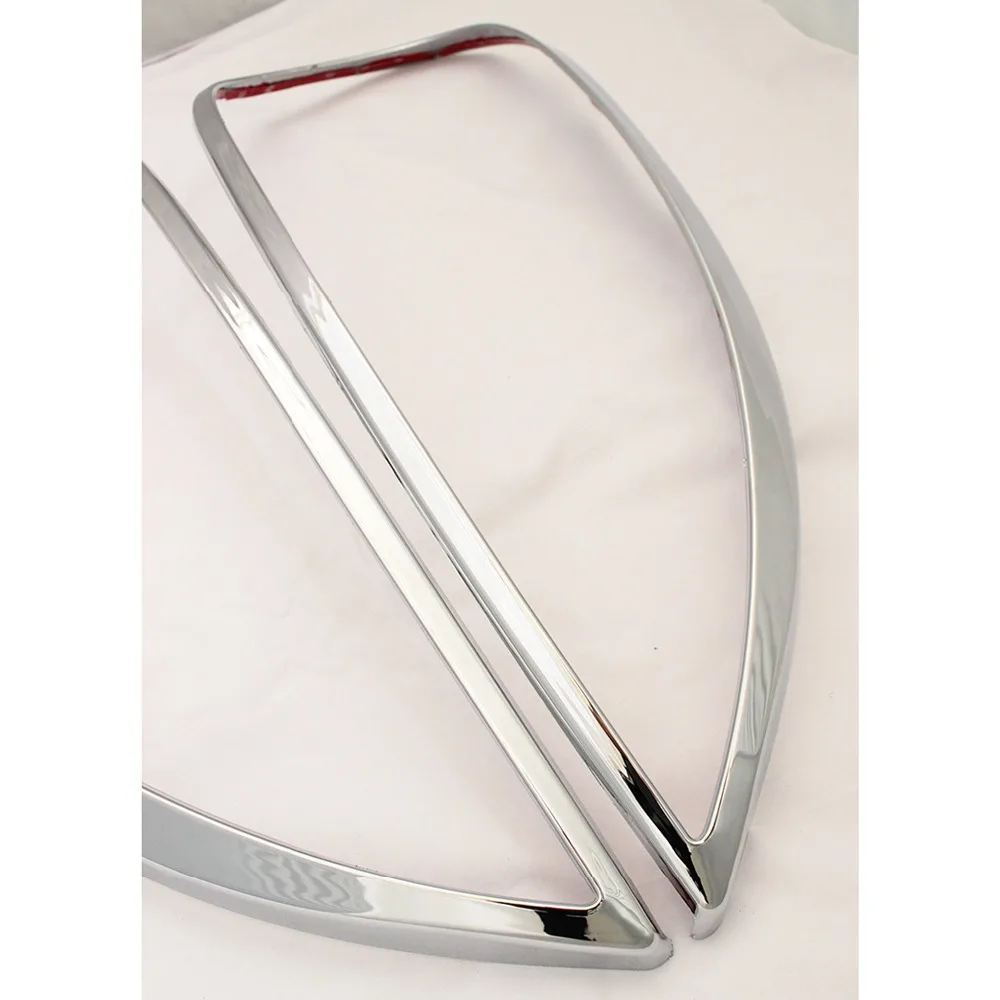 For Mercedes-Benz M-Class W163 ML 1997-2005 ABS Chrome Head Light Lamp Cover Trim Frame Protector Sticker Car Styling Accessory