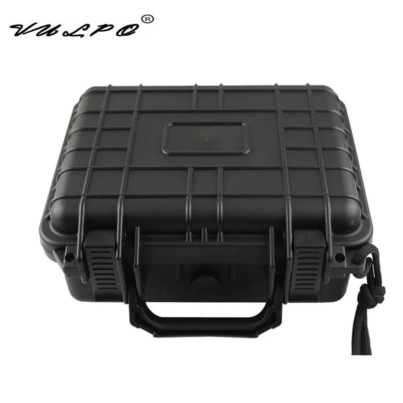 VULPO Tactical ABS Hard Pistol Storage Case Gun Case Padded Hunting Accessories Gun Carry Box