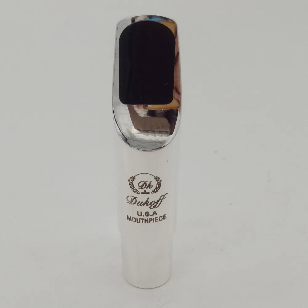 Professional Tenor Soprano Alto Saxophone Metal Mouthpiece Silvering Mouthpiece Sax Mouth Pieces 56789 with reeds