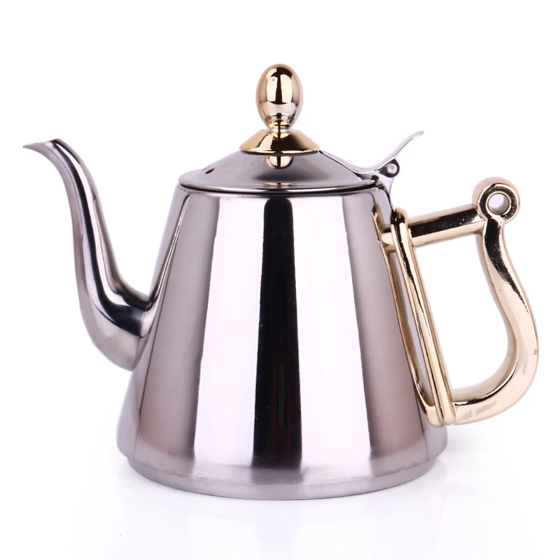 

Stainless steel teapot, induction cooker, special flat bottomed kettle for brewing tea, household kung fu teapot