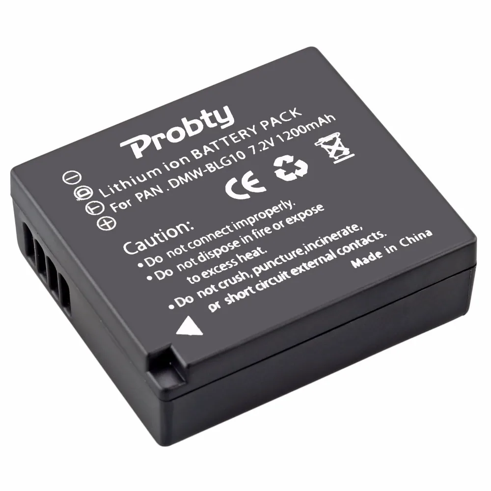 Probty DMW-BLG10 DMW BLG10 DMW-BLE9 DMWBLE9 BLE9E كاميرا بطارية + DC مجموعة الشاحن لباناسونيك DMC-GF6 DMC-GF3 DMC-GF5 DMC-GX7