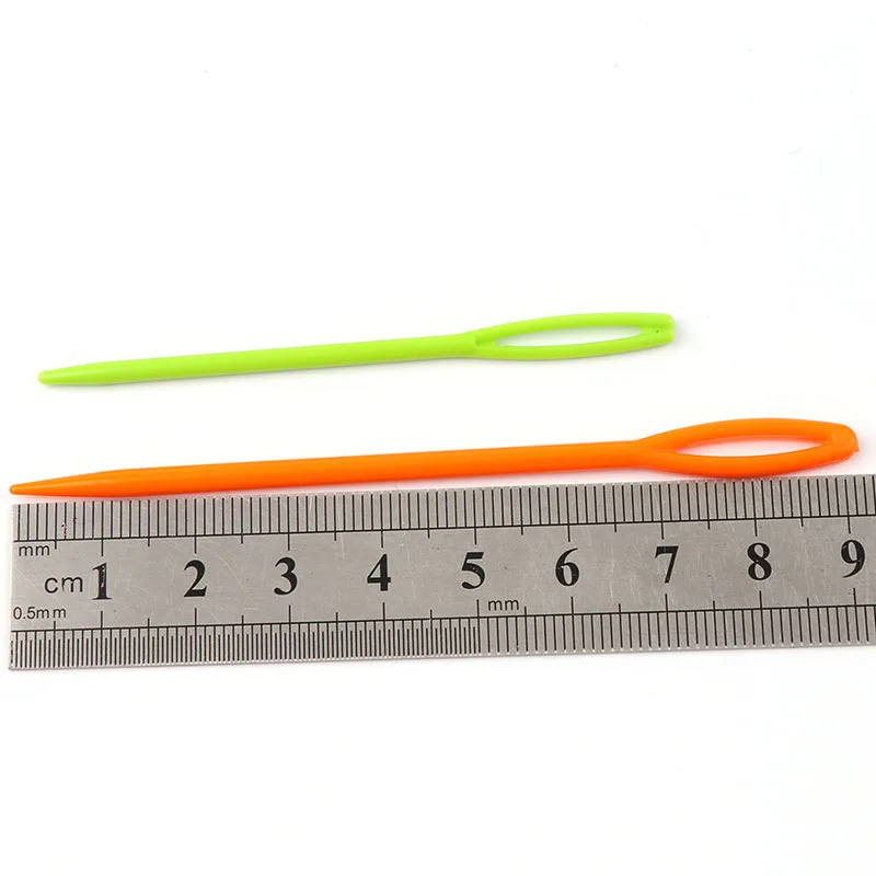 Mix Color Colorful 1Set 20PCs Plastic Knitting Needles Sewing Tools Needlework Knitting Craft 7cm & 9cm  Hot sale