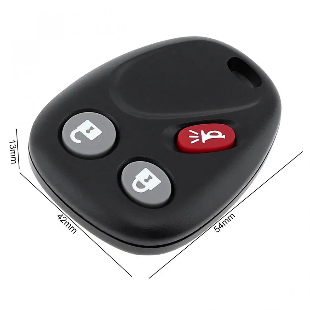 315MHz 3 Buttons Keyless Entry Remote Key Fob LHJ011 Fit for GMC / Yukon / Sierra Avalanche