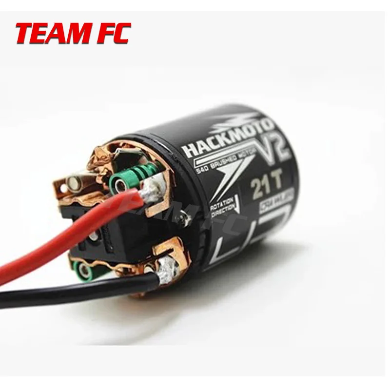 YEAH RACING 21T 35T 45T 80T Brushed Hack motor 540 for RC Car 1/10 Rock Crawler 4WD Vehicle F117 RC Car Parts F117