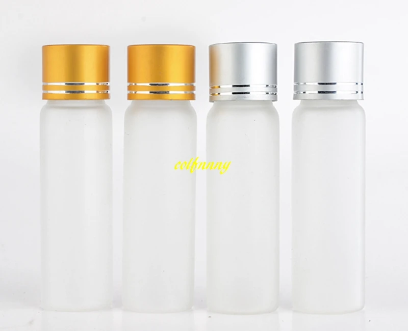 

1500pcs/lot 20ML Matte Glass Essential Oil bottle With Plug insert 20CC Liquid Cosmetic sample Container Perfume Bottles