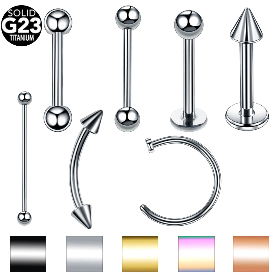 1PC G23 Titanium Sc…