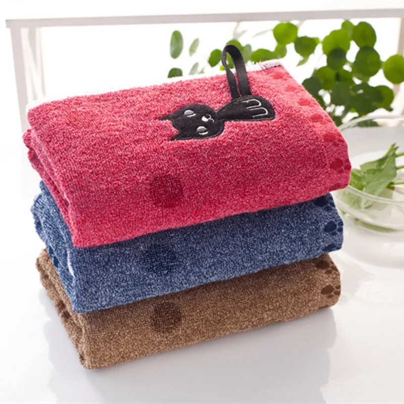 Small Pure Cotton Bath Towel Set for Kids, Hand Towel, Face Cleaning, Baby, Children, High Quality, Wholesale, 25x50cm