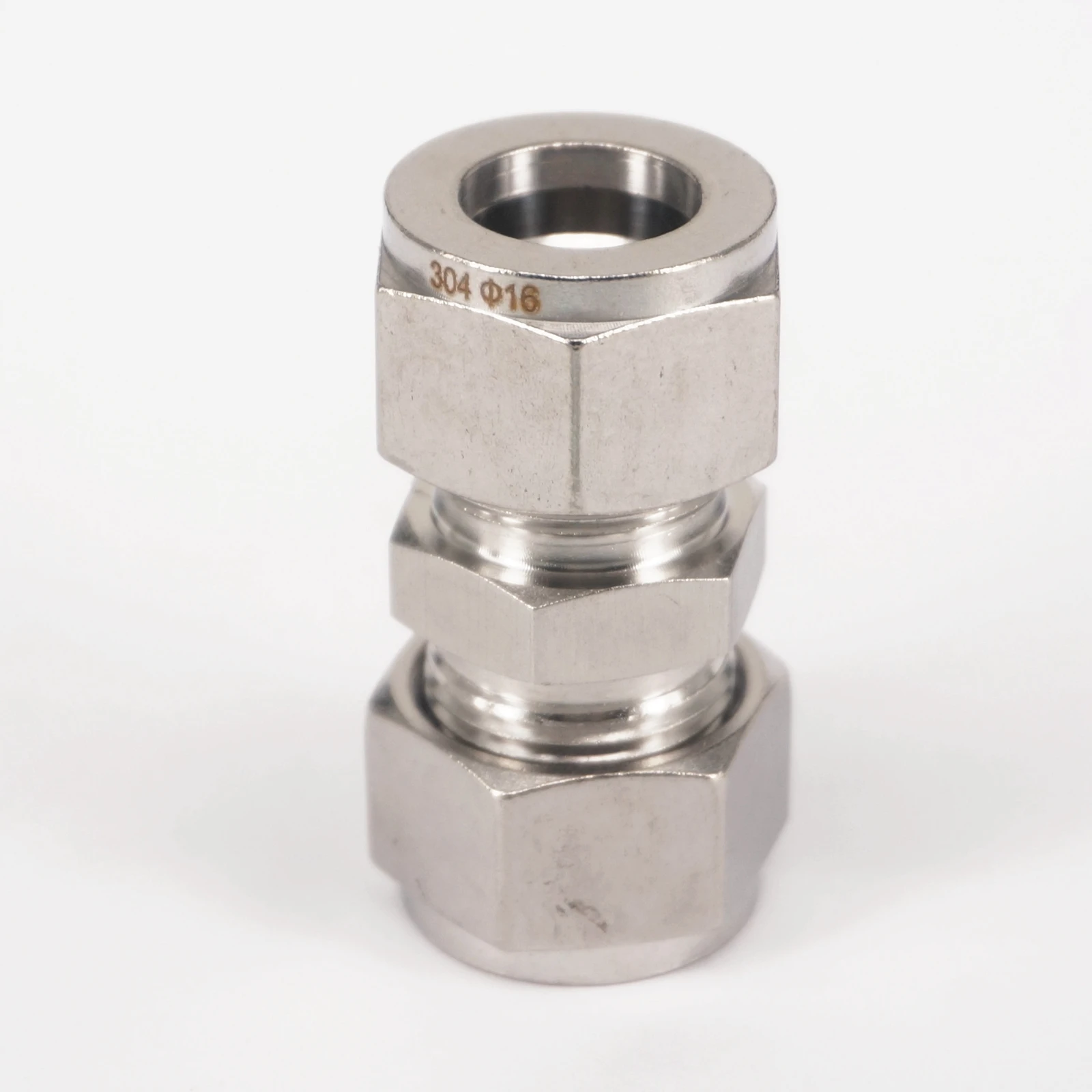 

Fit Tube O/D 16mm 304 Stainless Equal Straight Ferrule Pneumatic Air Compression Fitting