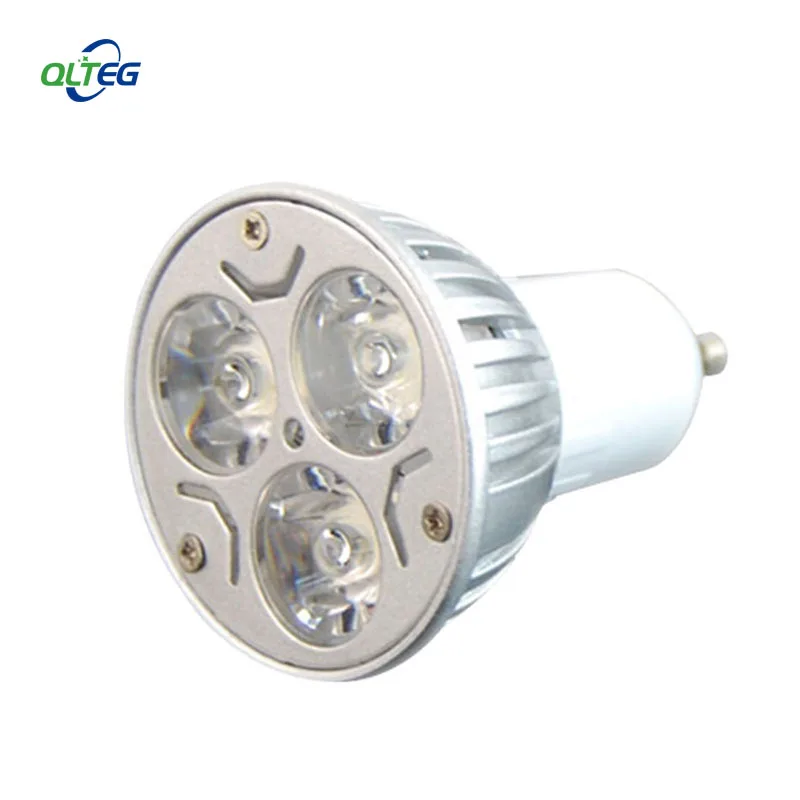 4PCS/Lot Free Shipping 3W GU10 LED Bulb LED spotlight Bulb Warm White Cool White LED celling light down light lamp Epistar