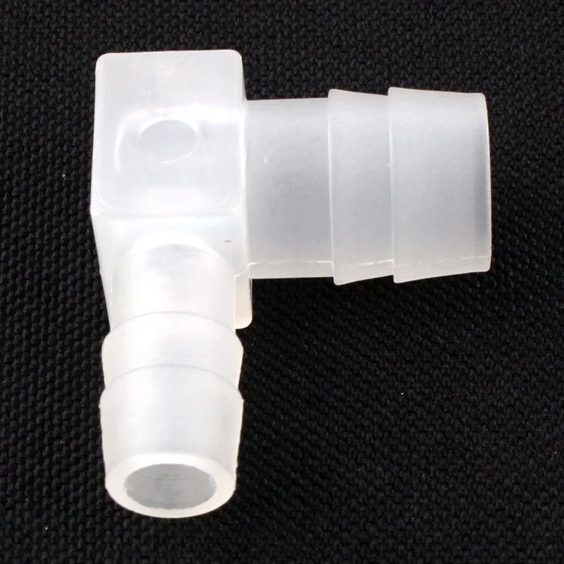 10 pz 8-10mm-4 A 10mm 90 Gradi riducendo/Equal Elbow Tubi Connettori Bianco Giardino Aquarium Adattatore Tubo Dell'acqua Tubo Comune