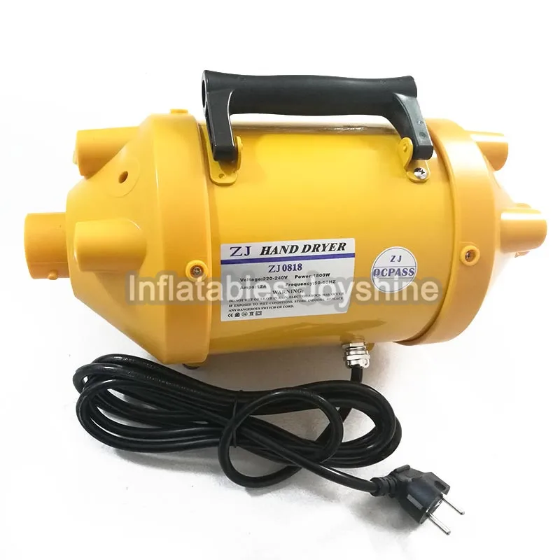 1800W Electric Air Pump Air Blower For Zorb Ball,Water Walking Ball,Bubble Ball