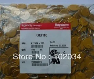 

500PCS x RXEF185 XF185 60V 72V 1.85A PTC Resettable Fuse