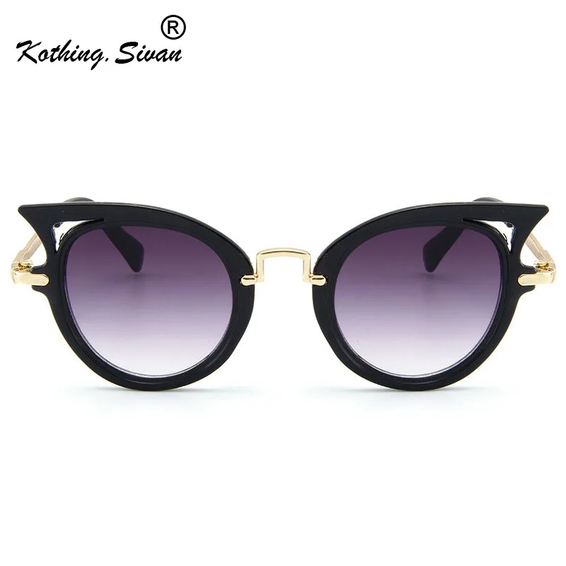 2019 Cute Kids Cat Eye Sunglasses for Girls Boys Children Lovely Candy Colors Black Pink Baby Sun glasses Eyewear Shades Goggles