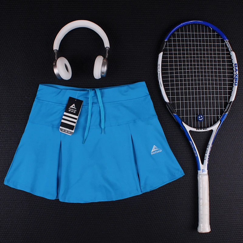 Sports Culottes Skirts Women Skort Summer Badminton Sport Skirt Tennis Skirt with Safety ShortsWorkout Clothes for Girl