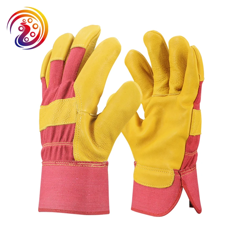 

OLSON DEEPAK Work Gloves Men Driver Gloves Gardening Welding Protective Gloves HY013