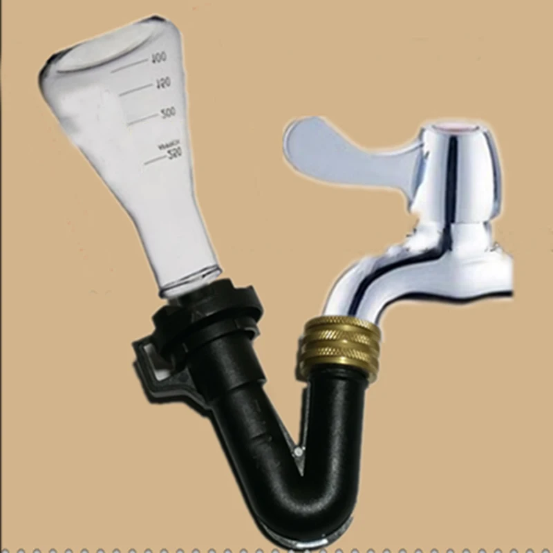 Bottle Washer Rinser Sink Faucet Adapter Beer Homebrew Wine Marking Wine Making Spray Bottle Sanitizer