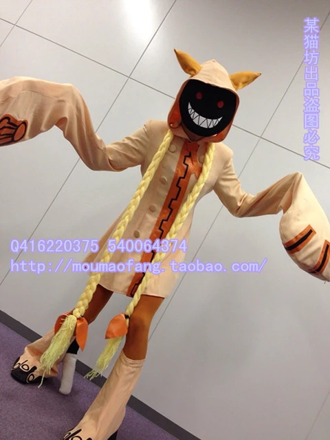 Alter Memory Blazblue Taokaka Cosplay Costume With Tail Mask And Leg Covers  Full Set Customize For Any Size 11 - Cosplay Costumes - AliExpress