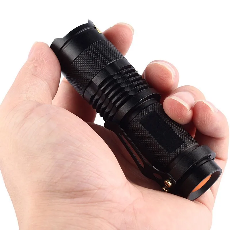 

UniqueFire Pocket MINI Flashlight UF-SK68 Q5 LED Zoomable LED Flashlight Torch 3 Modes Focusing Penlight Lamp Free Shipping