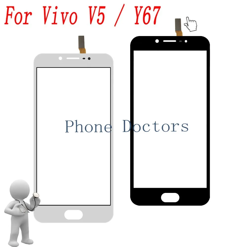 

5.5" For BBK Vivo V5 1601 Touch screen Digitizer Glass Lens For BBK Vivo Y67 LCD Replacement Parts