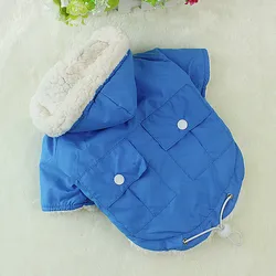 French Bulldog Dogs Pets Clothing Winter Dog Clothes For York Super Warm Padded Dog Coat Soft Cotton Pet Clothes Jacket Cachorro