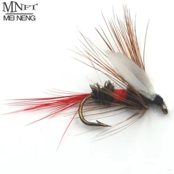 MNFT 6PCS 10# Royal Wulff Dry Flies for Trout Fishing Flies Coachman Fishing Fly Wholesale Fly Fishing Tackle