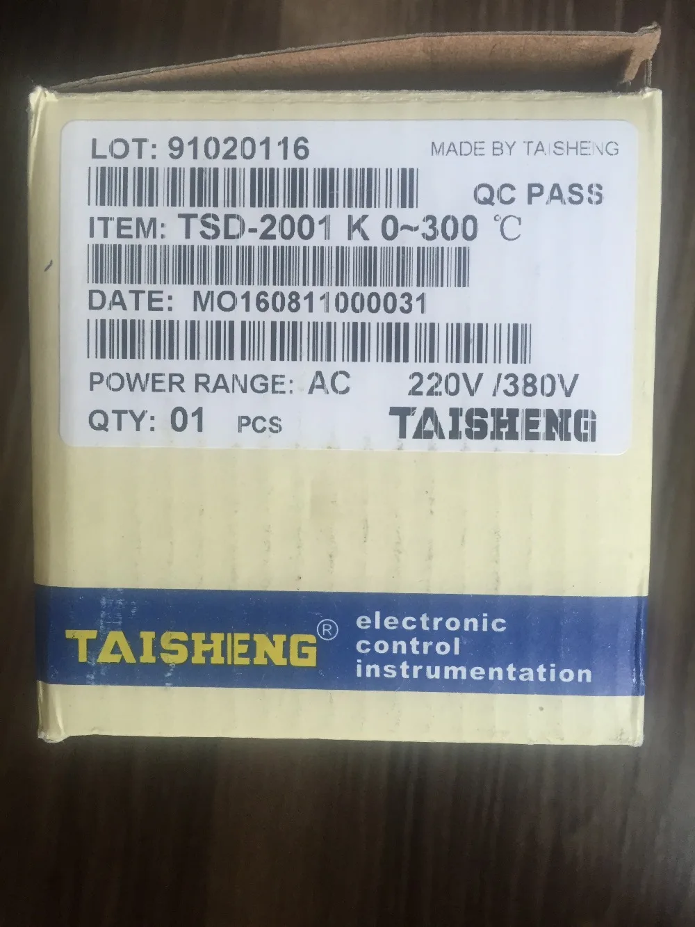 TAISHENG new South  TEFD  temperature control TEH72-8001 replace TSD-2001 temperature controller new original
