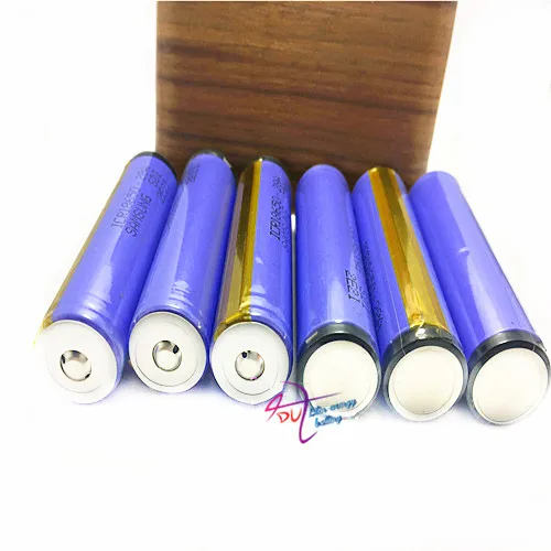 (1pcs/lot) 28A ICR18650-28A SDI 18650 2800mah 3.7V Battery cell button top with protected