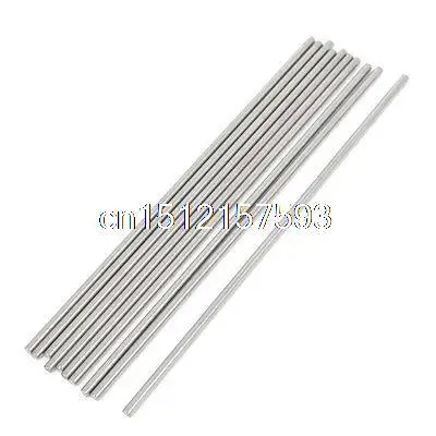 10 pezzi RC aeroplano modello parte aste tonde in acciaio inossidabile assi barre 3mm x 150mm