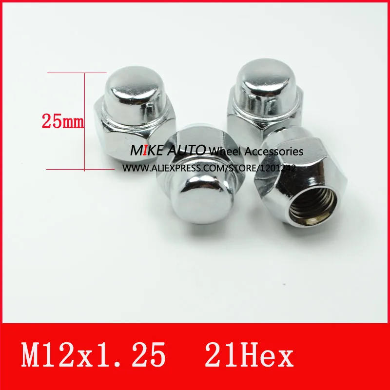 1pcs M12x1.25 WHEEL LUG NUTS M12X1.25 FOR Nissan sunny Sylphy TIIDA Teana Qashqai X-Trail Bluebird