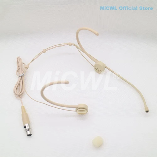 Micrófono de auriculares Pro SM35 para Shure TA4F XLR, micrófono plegable sin cables