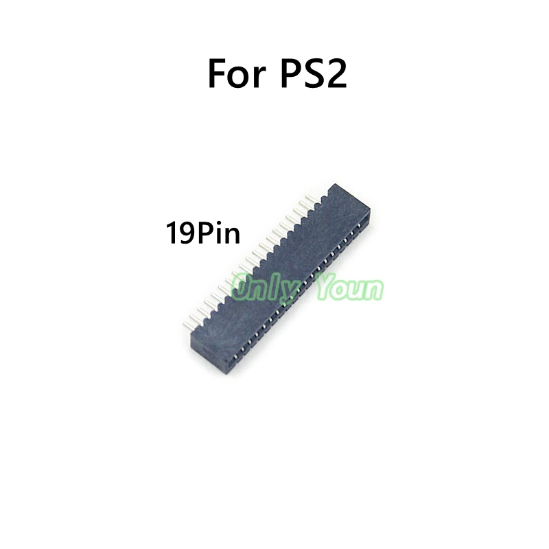 Aipinchun 5Pcs/Lot For Playstation 2 PS2 Flexible Ribbon Cable Conductive Film Socket Connector 19pin Block Repair Parts