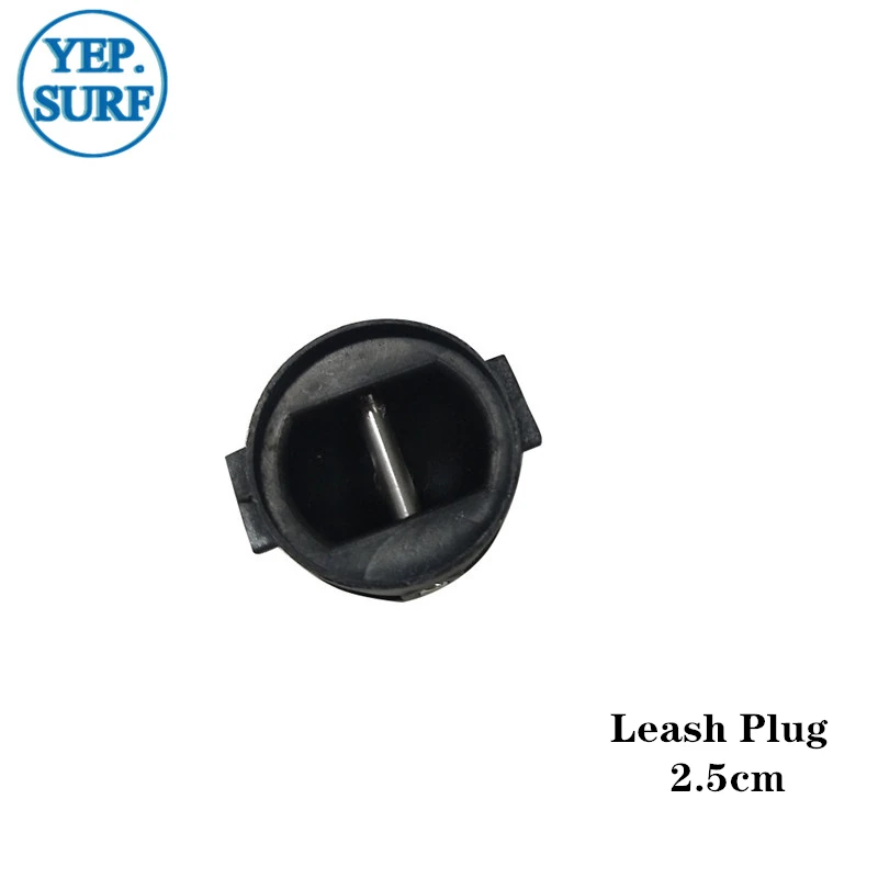 

Surfboard Leash Plug Diameter 2.5cm leash Plugs Black