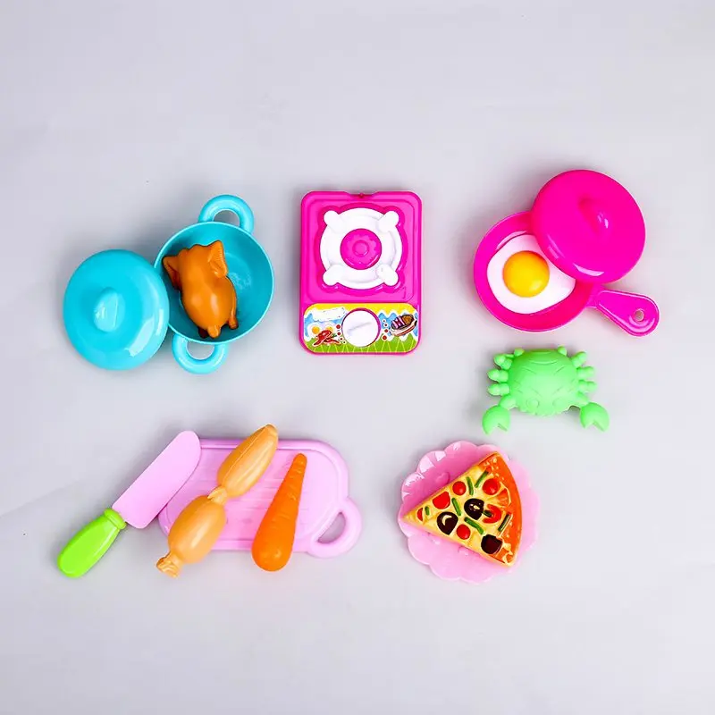 HOGNSIGN New-fashioned lovely cute cooking toys suitable for little girl children's toys plastic cooking equipment kids fun toy