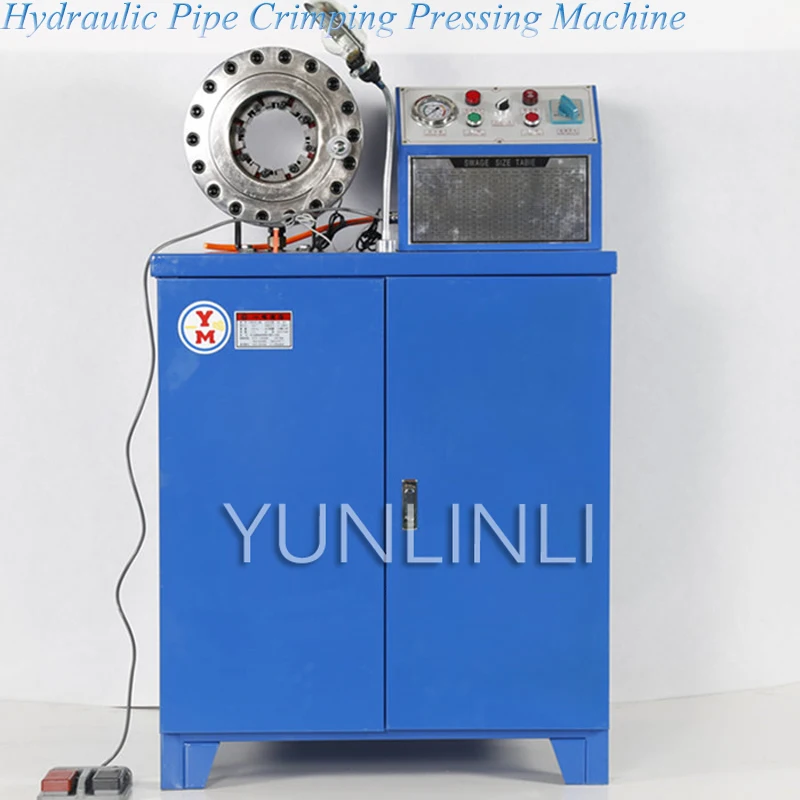 

Hydraulic Pipe Crimping Machine 220V/380V 5600KN Hydraulic High Pressing Crimping Machine For Steel Tube Wire Tube YM500-C