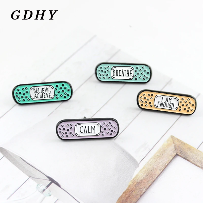 GDHY Cute Band-aid Brooch