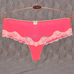 New design Women Panties perspective ultrathin transparent mesh lace thong T pants sexy temptation