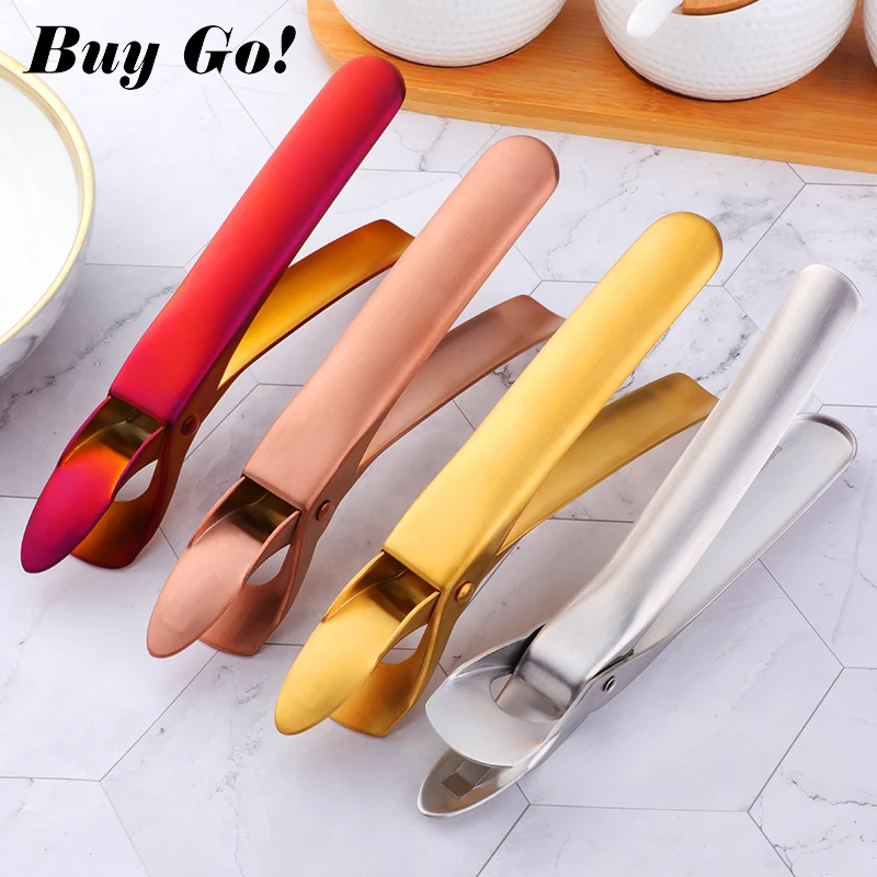 

18/8 Stainless Steel Bowl Clip Anti-Hot Dish Plate Holder Pot Pan Gripper Multifunctional Clamps Retriever Tongs Kitchen Helper