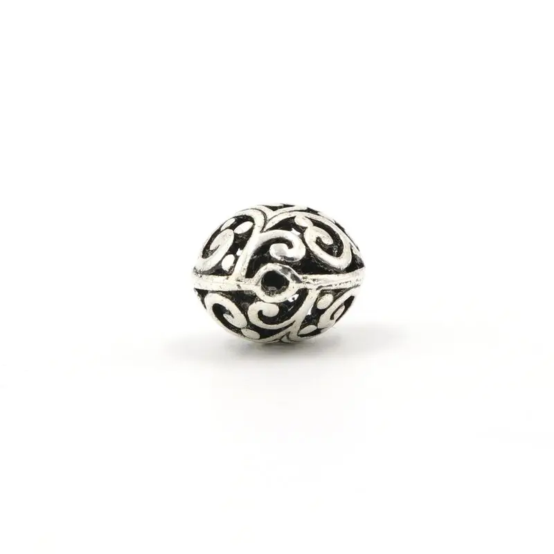 5 teile/los Oval Aushöhlen Lose Spacer Perlen Für Schmuck Finden Handgemachten Schmuck Diy Halskette Zubehör Großhandel Versorgung – Detail 6