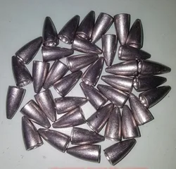 50pcs Lead Fishing Sinker Fishing Bullet Shaped Weights Casting Sinkers Weight 1.8g 2.5g 3.5g 5g 7g 10g 14g 20g