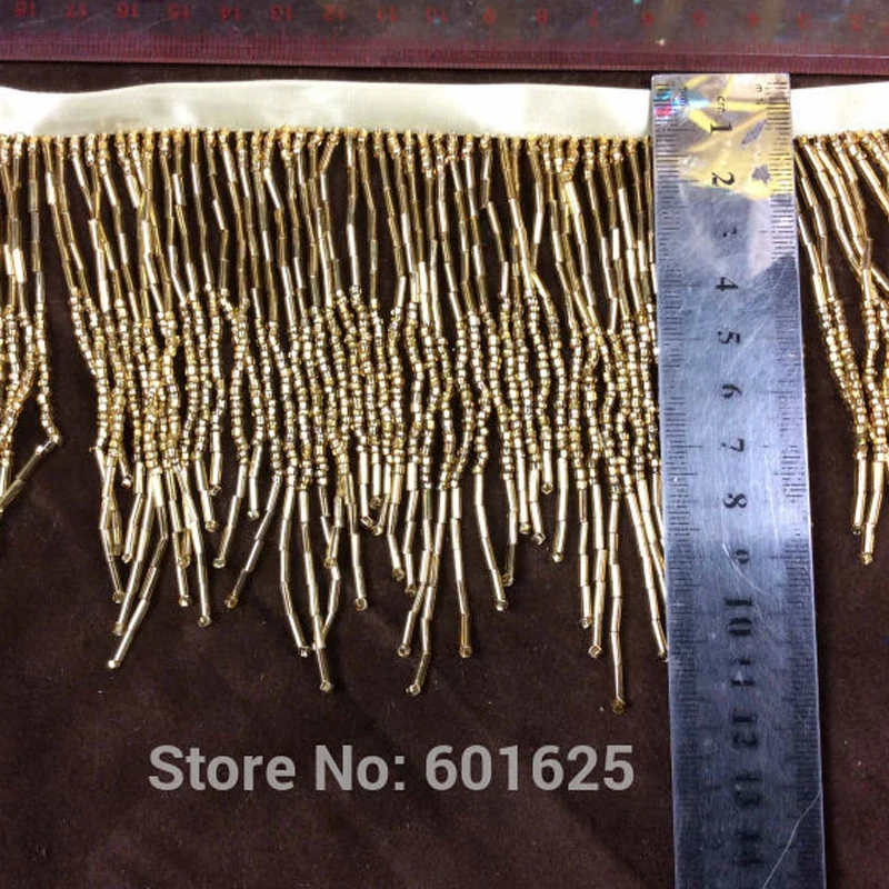 New Womens Belly Dance DIY material Tassel Beads fringes Belt bf-1524