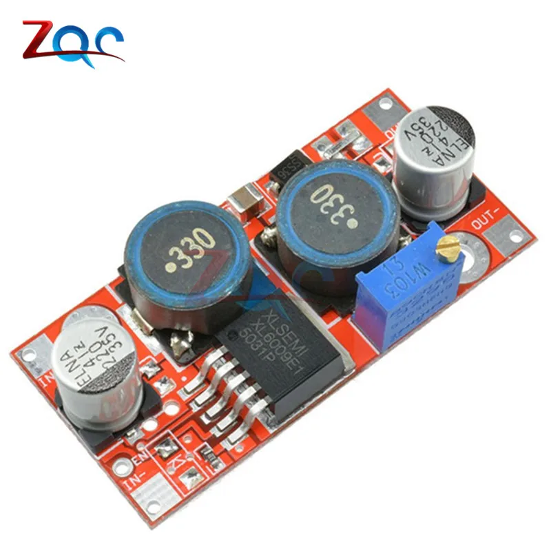 XL6009 DC-DC Step Up Step Down Boost Buck Voeding Module 3.8-32V Om 1.25-35V voltage Regulator Converter
