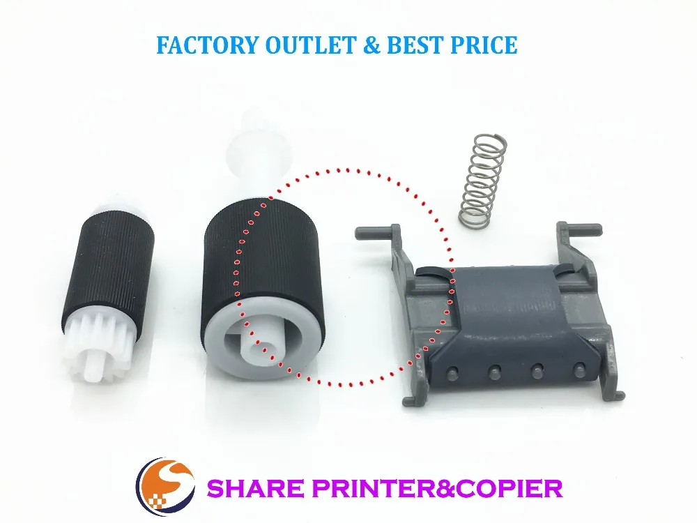 SHARE 1 SET Improved ADF Roller kit for HP M130 M132 M134 M227 M129 133 203 230 206 RM2-1179-000 RM2-1179-000CN  rm2-1179