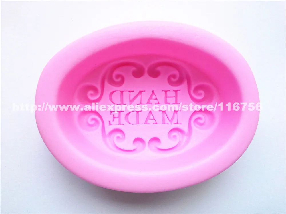 New! Free Shipping Silicone Mold Cake Decoration Fondant Cake 3D Food Grade Silicone Hand Made Soap Mould 164