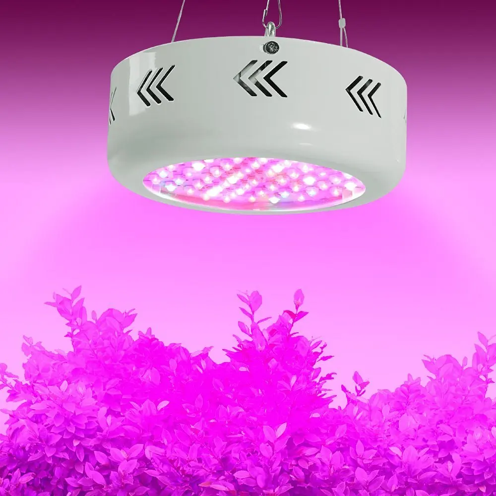 Led 전체 스펙트럼 성장 조명, 150W, UFO 50led, 식물 개화 조명, 110-240v, 실내 수경 재배 조명