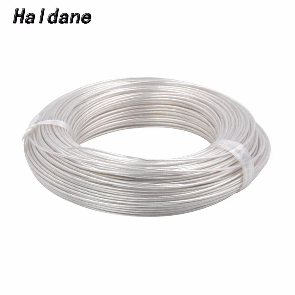 Free Shipping Haldane 100Meter 0.2mm2 0.2square 7N OCC Silver Plated Wire Cable for DIY Headphone cable