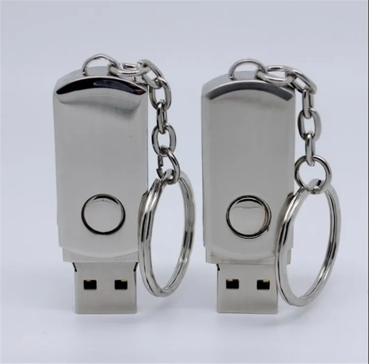 

High Speed USB 3.0 Stainless Steel USB Flash Drive Pen Drive 64G 32GB 16GB 8GB Memory Stick U Disk External Storage