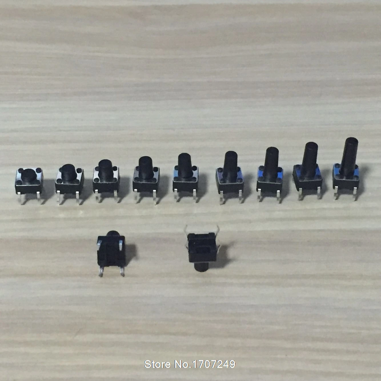 

Free Shipping 1000PCS 6X6X6 DIP Tactile Tact Mini Push Button Switch Micro Switch Momentary 6*6*6mm