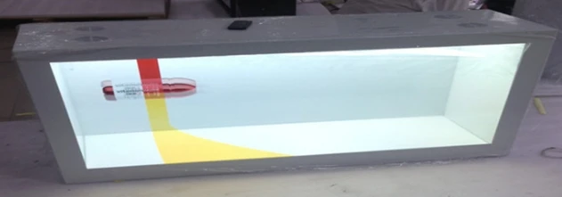 Winkelcentrum Touch Interactieve Lcd Transparante Digitale Reclame Kiosk Met Pc Computer Ingebouwde